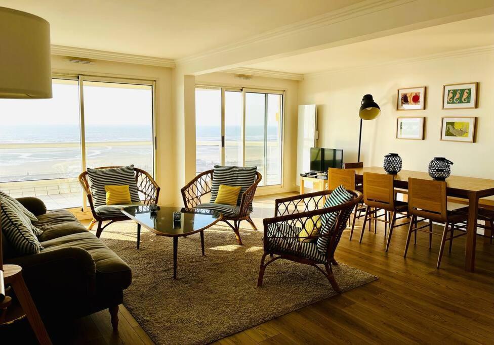 Appart T4 Lumineux Avec Terrasse Vue Mer Le Touquet Екстериор снимка